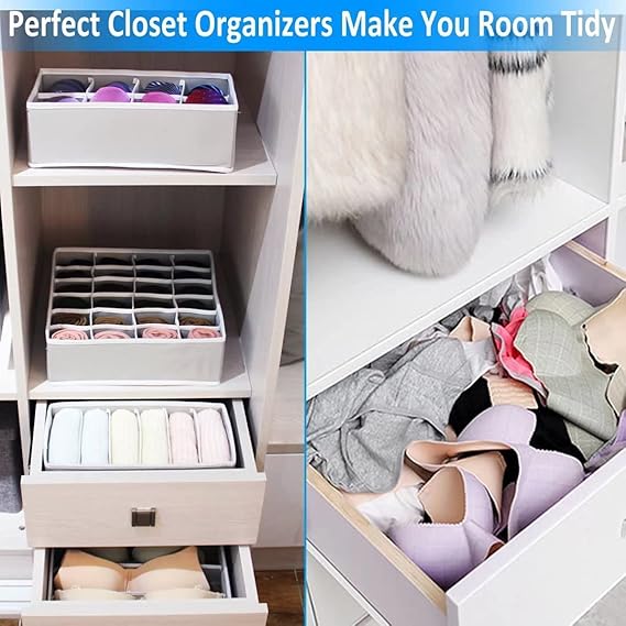 ORGANIZADOR DE ROPA INTERIOR ® SET X 4 + ENVÍO GRATIS