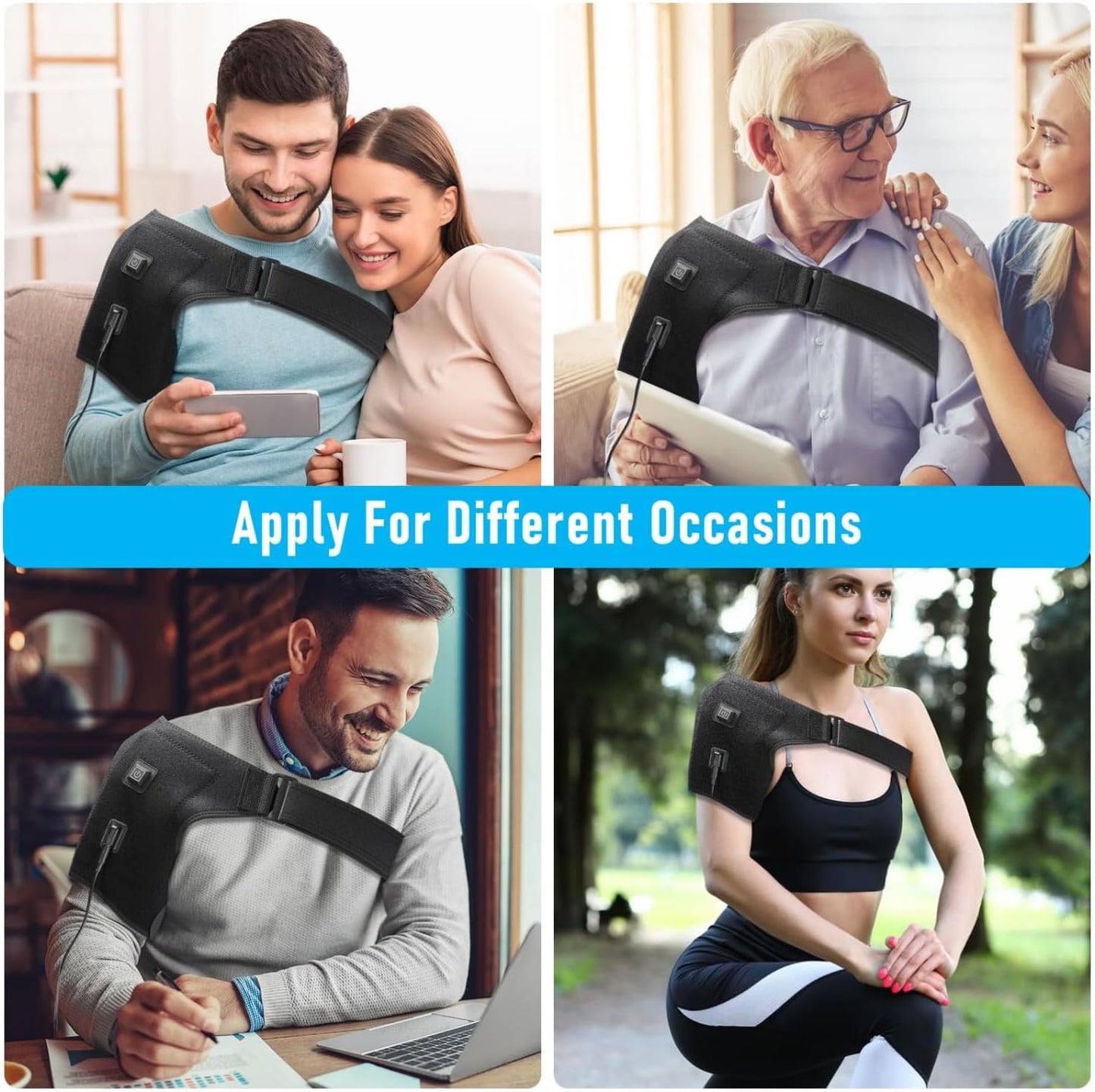 Masajeador de hombros HeatEase® + eBook GRATIS 🎁