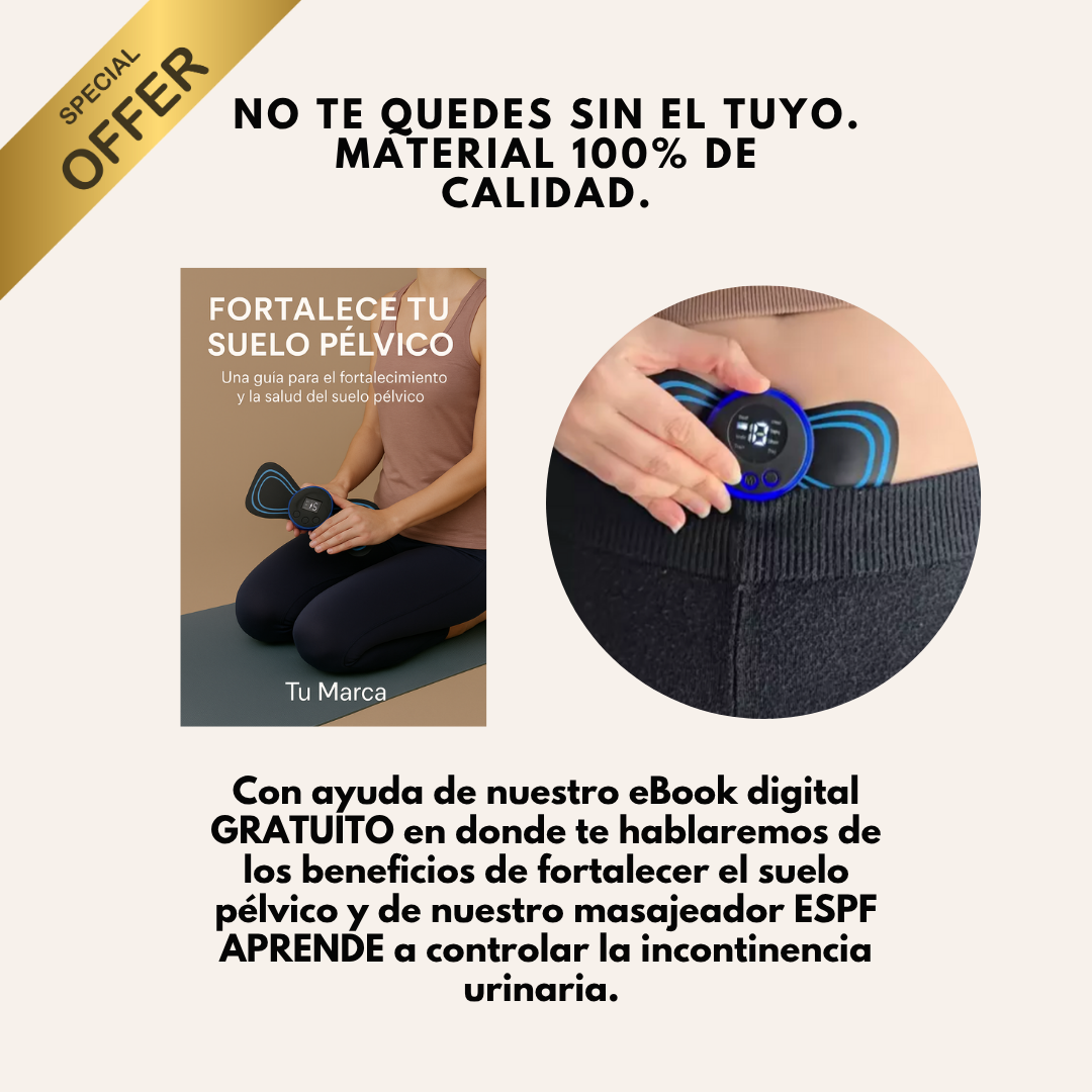 Masajeador pélvico ESPF (OFERTA 2x1 + eBook GRATIS🎁)