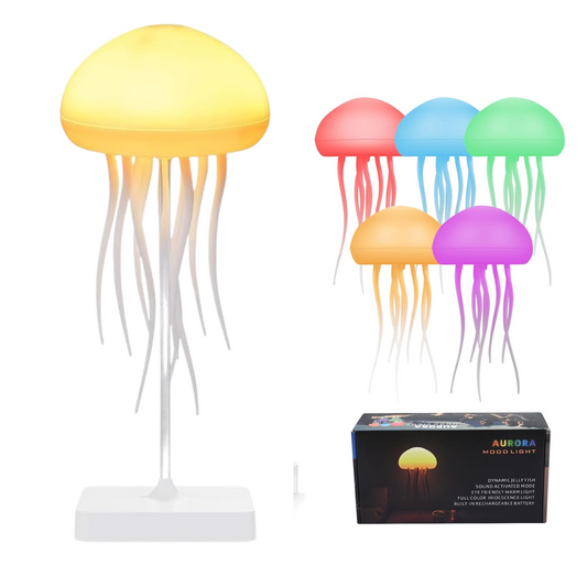 Lámpara medusa decorativa y relajante + ENVIO GRATIS 🎁