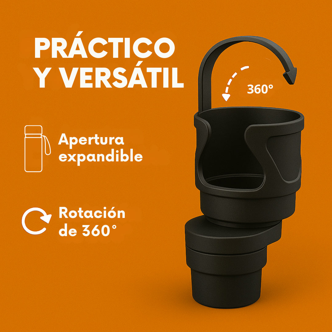 Portavasos multifuncional 2 en 1 para automóviles + ENVIO GRATIS 🎁