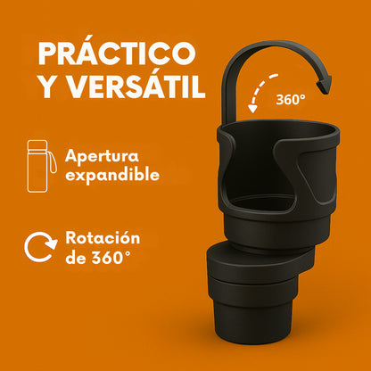 Portavasos multifuncional 2 en 1 para automóviles + ENVIO GRATIS 🎁