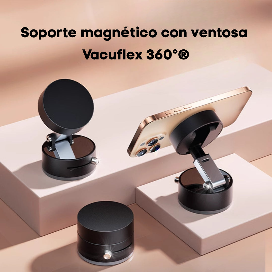 Soporte magnético para teléfono con succión al vacío VACUFLEX 360®