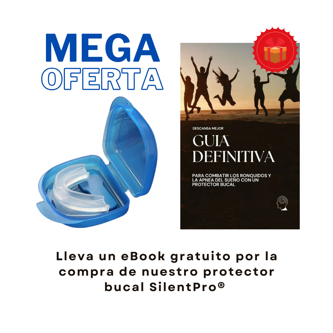 SILENT PRO ANTIRONQUIDO® #1 MÁS VENDIDO EN COLOMBIA + EBOOK GRATUITO 🇨🇴