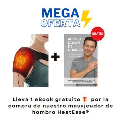 Masajeador de hombros HeatEase® + eBook GRATIS 🎁