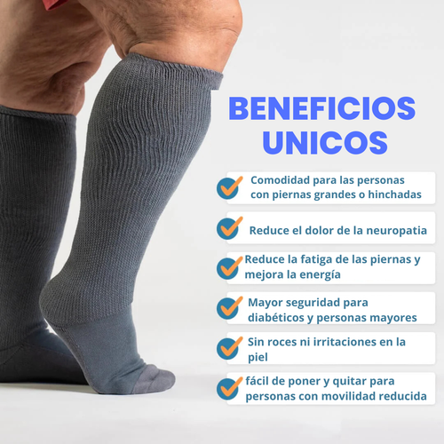 Classics EasyStretch™ - 3 Pares de medias para diabéticos