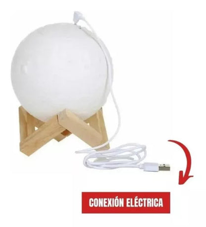 HUMIDIFICADOR LÁMPARA LUNA