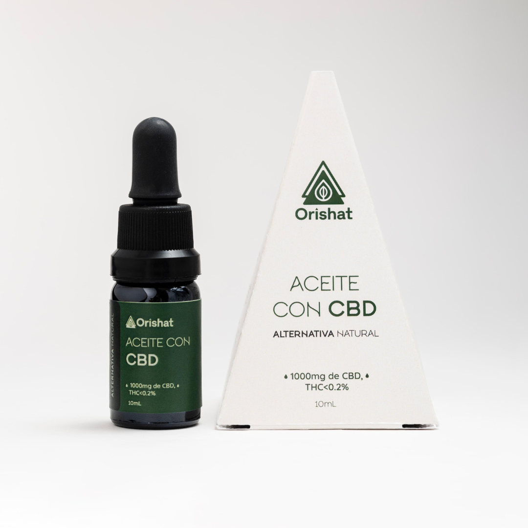 ACEITE DE CANNABIS ESPECTRO COMPLETO 10mL CBD 1000 mg (10%) + EBOOK GRATIS 🎁